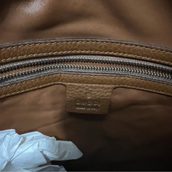 Gucci Snakeskin/Python riding satchel bag - Picture 6 of 7